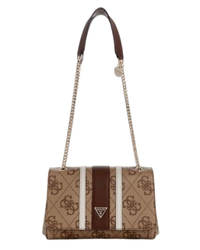 Borsa donna Guess Noelle II latte multilogo/brown BS26GU164 SS967221
