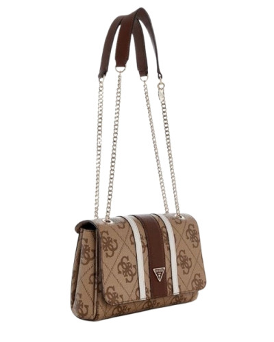 Borsa donna Guess Noelle II latte multilogo/brown BS26GU164 SS967221