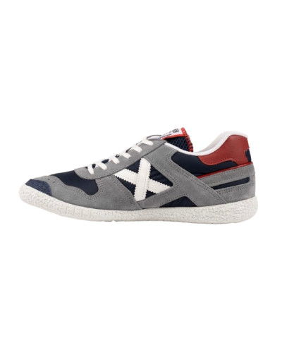Sneaker Uomo Munich Goal casual retrò grigio multicolor US26MU05 1634