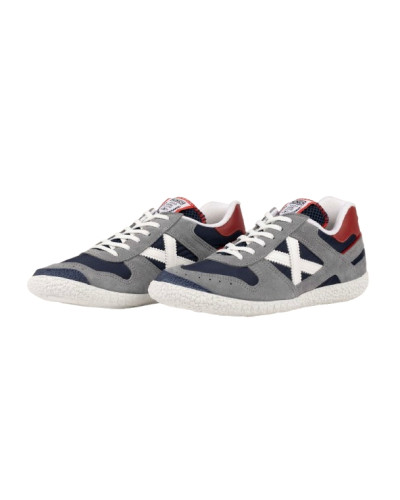 Sneaker Uomo Munich Goal casual retrò grigio multicolor US26MU05 1634