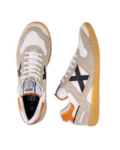 Sneaker Uomo Munich Goal casual retrò grigio multicolor US26MU06 1637