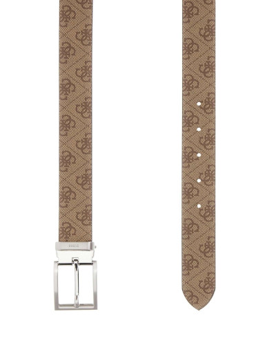 Cinta uomo Guess Milano 4g reversible beige/brown CS26GU11 BMBCLOP5135