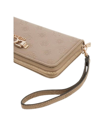 Portafoglio Guess Anise SLG dark taupe logo AS26GU38 PD9916146