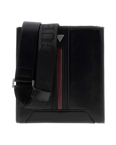 Borsa Guess tracolla uomo Torino logo crossbody bag black UBS26GU25 HMTOCSP6123