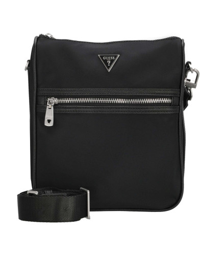 Borsa Guess tracolla uomo Milano top zip crossbody black UBS26GU23 HMMINYP6117