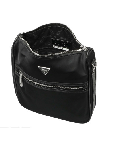 Borsa Guess tracolla uomo Milano top zip crossbody black UBS26GU23 HMMINYP6117