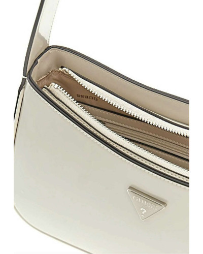 Borsa donna Guess Arnela II top zip shoulder bag bone BS26GU181 NY972317