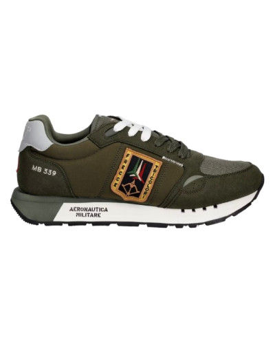 Sneaker uomo Aeronautica Militare verde US26AR01 261SC0292UCT03331