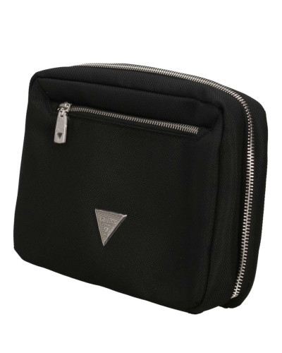 Borsa uomo Guess pochette Berna square necessaire black UBS26GU26 PMBEHNP6241