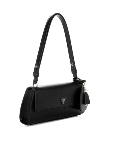 Borsa a tracolla Guess Isobel convertible xbody flap black BS26GU194 BG993221