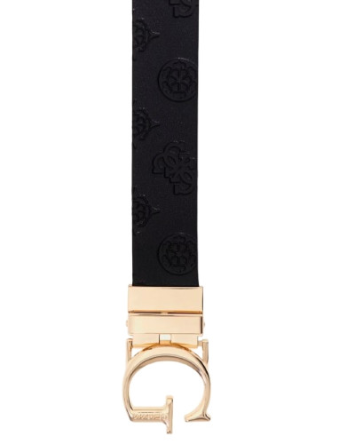 Cinta donna Guess James adjustable/reversible black/rose 4G logo CS26GU21 BW7861P3430