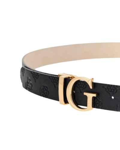 Cinta donna Guess James adjustable/reversible black/rose 4G logo CS26GU21 BW7861P3430