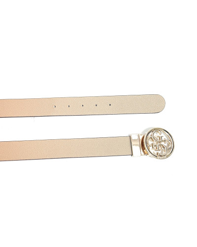 Cinta donna Guess Nolana 4g reversible latte logo CS26GU19 BW9166P4235