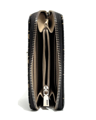Portafoglio Guess Emelie SLG espresso logo AS26GU52 GP9928140