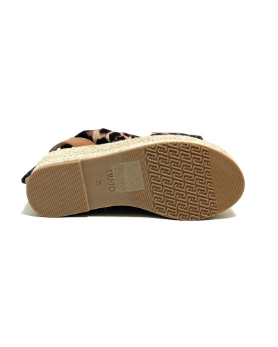 Sandalo platform Liu jo Bali 03 leopard/ saddle DS26LJ11 SA6087 TX133 S4057