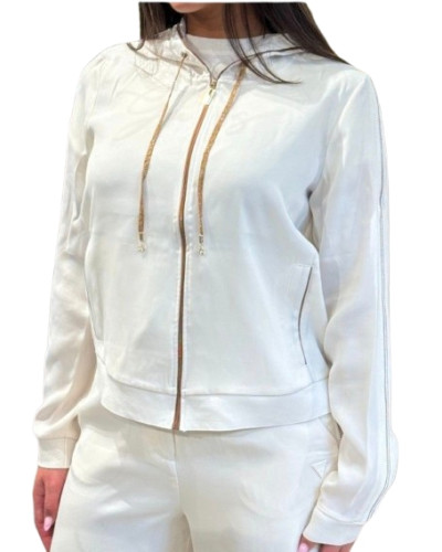 Felpa donna Guess Active Circe Full Zip Hoodie ES26GU63 V6GQ07K3096 G106