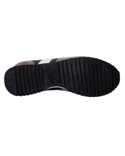 Scarpe Blauer sneaker Queens01 suede/ tessuto navy/ brown US26BU03 S6QUEENS01/NUB