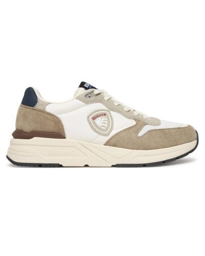 Sneaker uomo Blauer Ray02 beige US26BU11 S6RAY02/MES