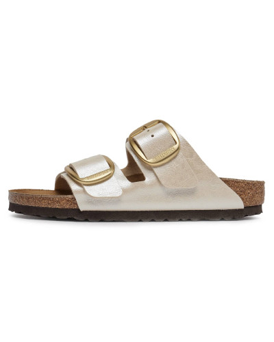 Sandalo donna Birkenstock Arizona Big Buckle pearl white Birko-Flor DS26BI07 1020021