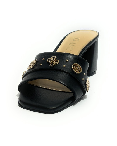 Sandalo Guess Gauri TC 60 in ecosuede black DS26GU40 FLJGAUELE03