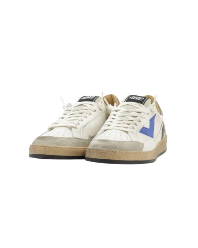 Scarpe uomo 4B12 sneakers white/beige/taupe US26QB01 PLAYNEW-U1005