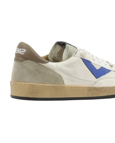 Scarpe uomo 4B12 sneakers white/beige/taupe US26QB01 PLAYNEW-U1005