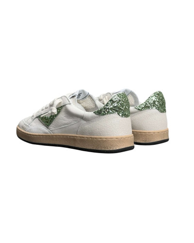 Sneaker donna 4B12 white/leaf DS26QB03 PLAYNEW-D2014