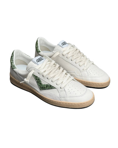 Sneaker donna 4B12 white/leaf DS26QB03 PLAYNEW-D2014