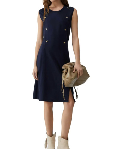 Abito corto donna Liu Jo night blu sky ES26LJ23 TA6126 J5942 93924