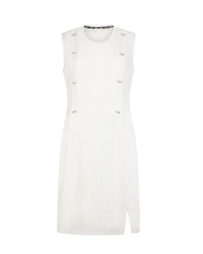Abito donna Liu Jo corto in jersey white milk ES26LJ24 TA6126 J5942 10105