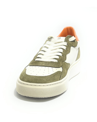 Sneaker uomo SVNTYSX 7/6 Pull-U07 olive/orange US26SV03