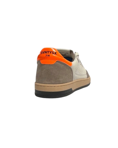 Sneaker uomo SVNTYSX 7/6 Stay-U07 white/orange fluo US26SV01