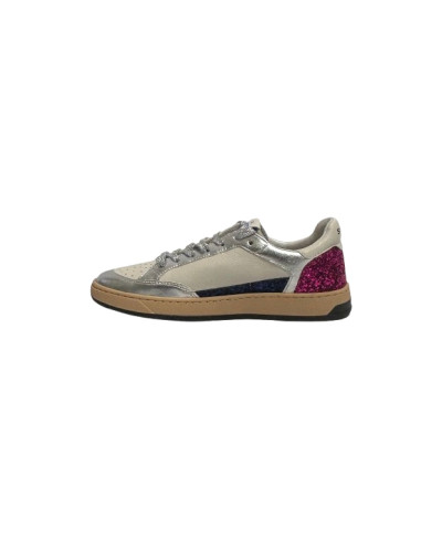 Sneaker donna SVNTYSX 7/6 Stay-D06 blue/fuxia DS26SV03