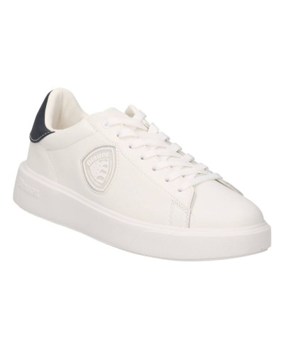 Sneaker uomo Blauer Buck07 white/ navy US26BU15 S6BUCK07/LEA