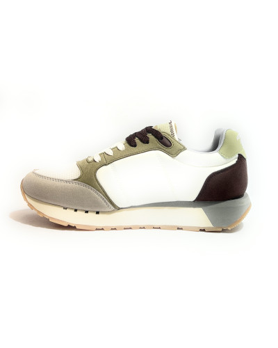 Sneaker uomo Aeronautica Militare bianco/ verde US26AR07 261SC0292UCT03331
