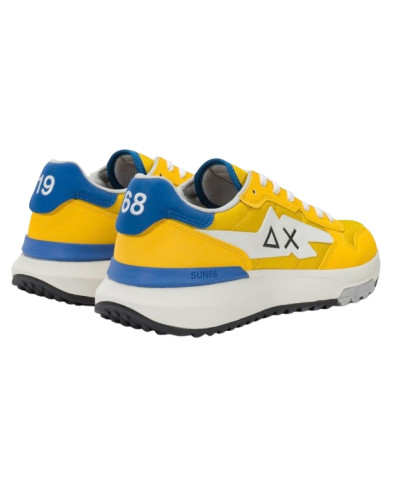 Sneaker running Sun68 Niki 2.0 solid giallo US26SU08 Z36121