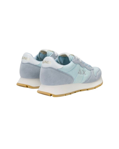 Sneaker Sun68 Ally glitter textile 05 azzurro DS26SU02 Z36203