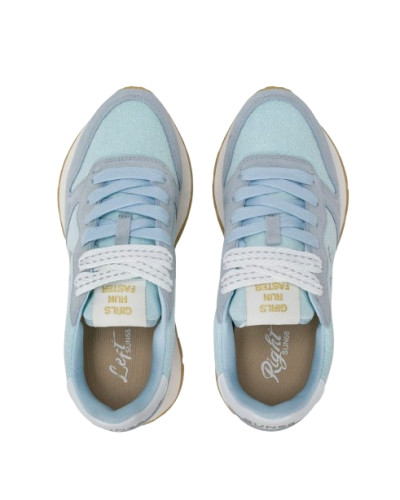 Sneaker Sun68 Ally glitter textile 05 azzurro DS26SU02 Z36203