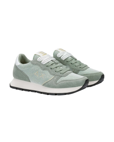 Sneaker Sun68 Ally glitter textile 84 verde salvia DS26SU01 Z36203