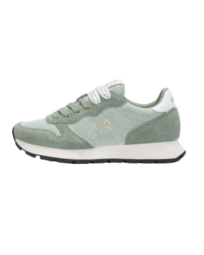 Sneaker Sun68 Ally glitter textile 84 verde salvia DS26SU01 Z36203