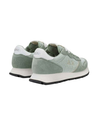 Sneaker Sun68 Ally glitter textile 84 verde salvia DS26SU01 Z36203