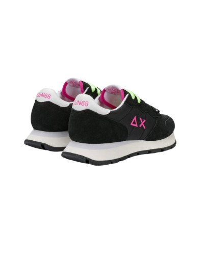 Sneaker Sun68 Ally Solid 1162 nero/fuxia fluo DS26SU08 Z36201