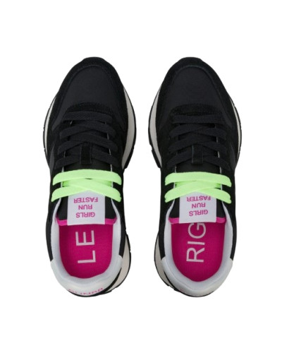Sneaker Sun68 Ally Solid 1162 nero/fuxia fluo DS26SU08 Z36201