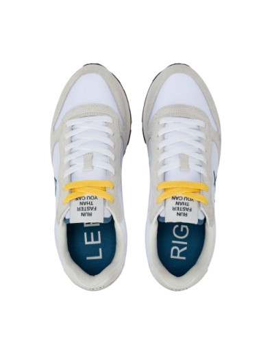 Sneaker running Sun68 Tom Solid 01 bianco US26SU10 Z36101