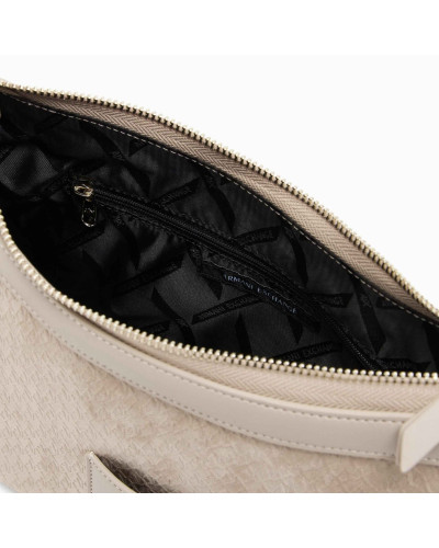 Borsa donna a spalla Armani Exchange sand BS26AX14 XW001213 AF22645 U6223
