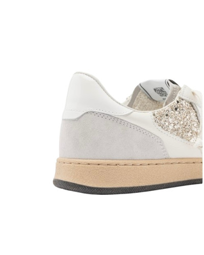 Sneaker donna 4B12 glitter gold DS26QB04 PLAYNEWSKY-D2007