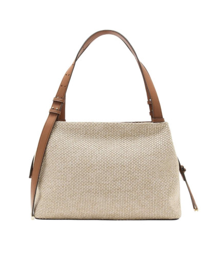 Borsa donna shopper Armani Exchange natural/ saline clay BS26AX31 XW002603 AF22683 M6261