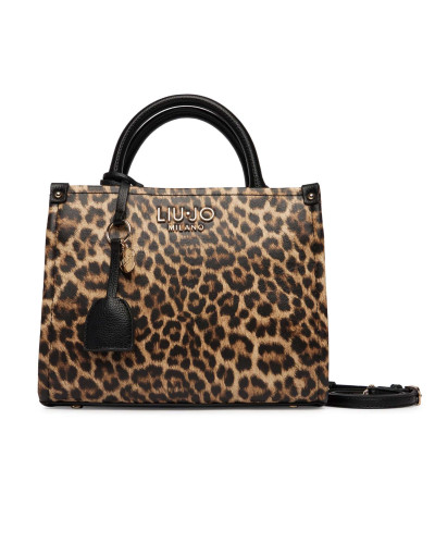 Borsa donna Liu-jo S Tote Ridhi macula natura BS26LJ51 AA6192 E1119