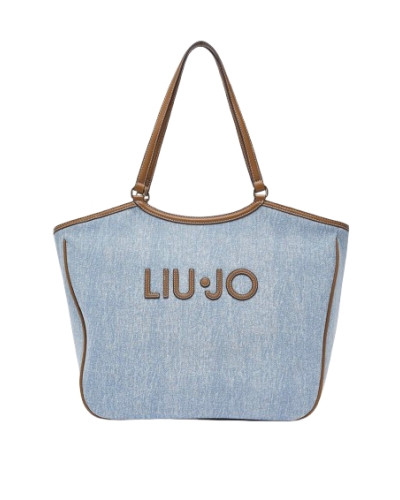 Borsa donna Liu-jo Ferielle L Tote light denim BS26LJ53 AA6208 T377A