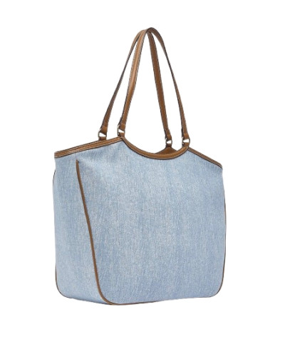 Borsa donna Liu-jo Ferielle L Tote light denim BS26LJ53 AA6208 T377A